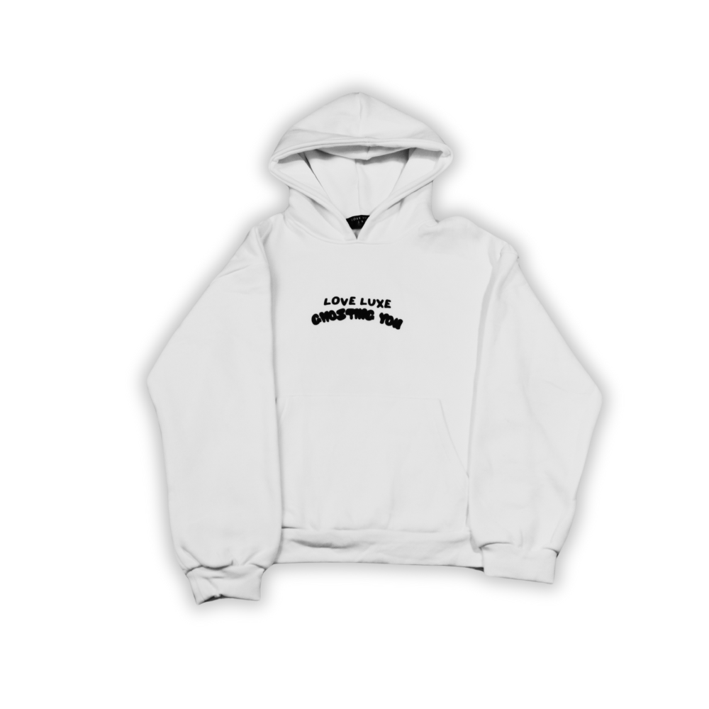 Ghosting You Oversized Hoodie Marshmallow White