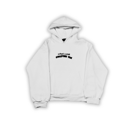 Ghosting You Oversized Hoodie Marshmallow White